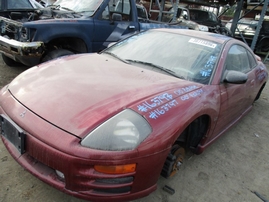 2000 MITSUBISHI ECLIPSE GT BURGUNDY 3.0L AT 163797